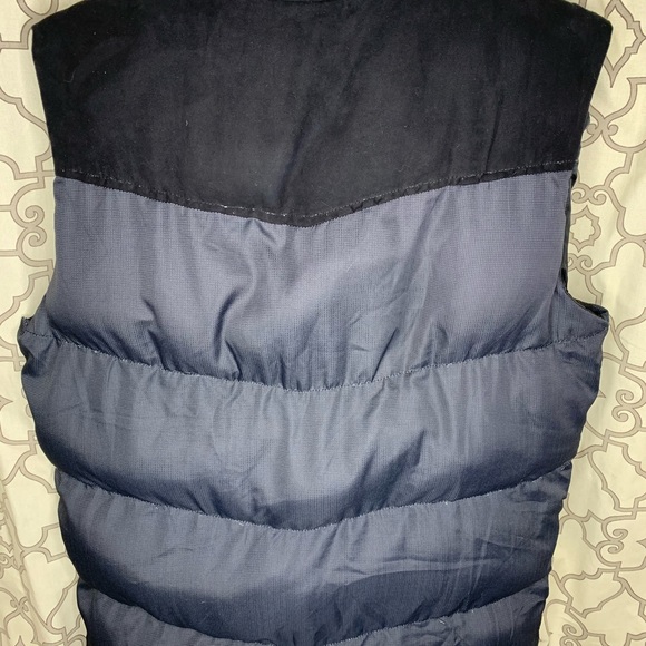 American Stitch black vest puffer vest puffy large - Picture 5 of 5